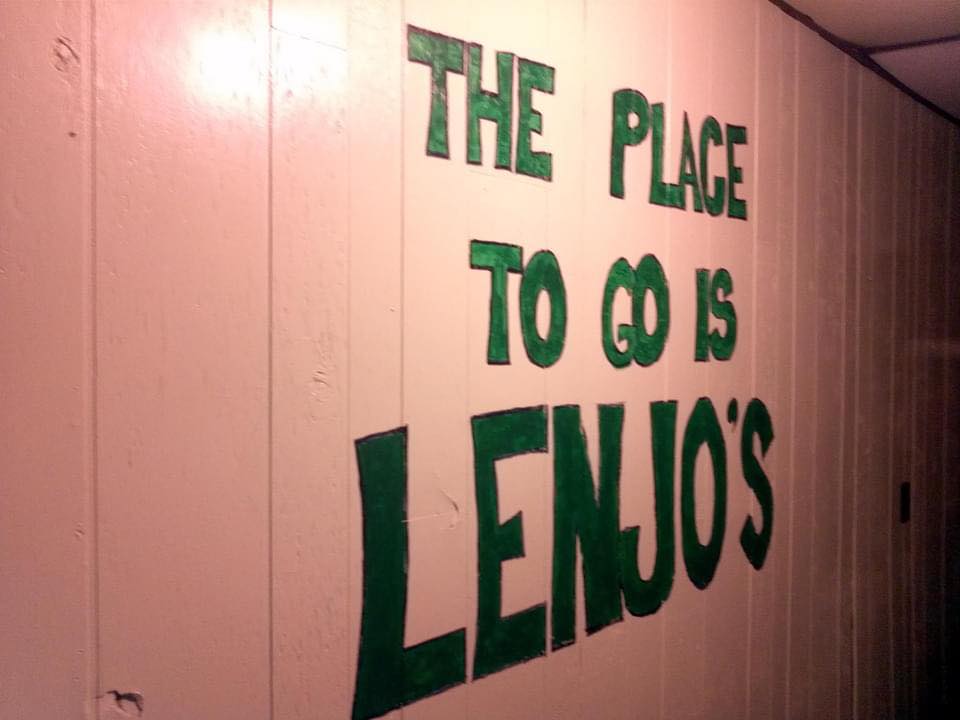 Lenjos Bar pool hall exterior/interior